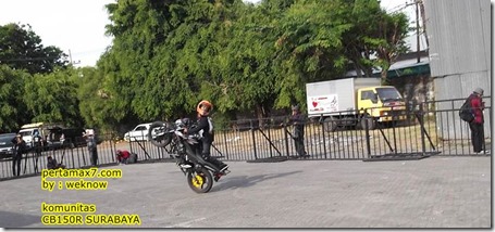 freestyle honda CB150R 4