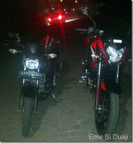 honda CB150R vs P200NS