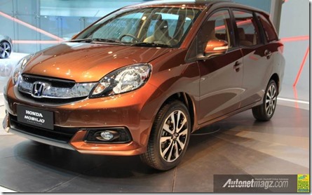 honda mobilio front