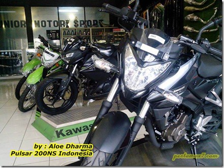 kawasaki bajaj pulsar 200ns indonesia 2