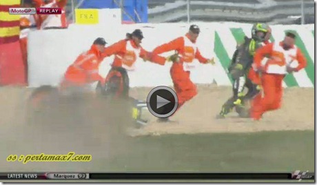 marquez crash hit crutlow 5