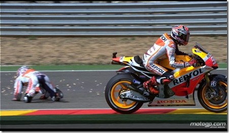 pedrosa crash aragon