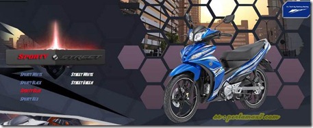 yamaha jupiter z1 sporty blue