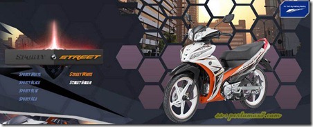 yamaha jupiter z1 street white