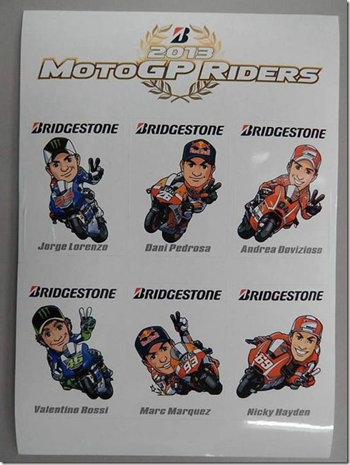 ban brigestone motogp