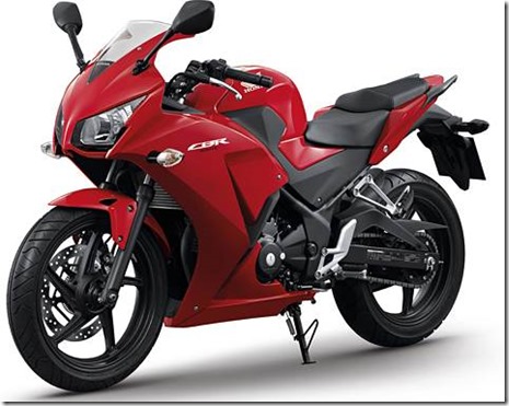 honda CBR300R RED pertamax7