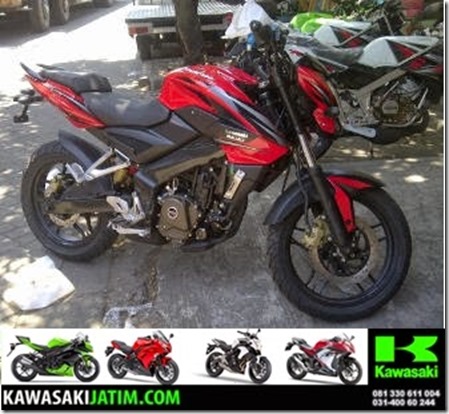 kawasaki bajaj pulsar 200ns