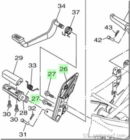 footstep yamaha new vixion