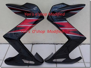 honda CB150R pakai half fairing ala Kawasaki Z250  5