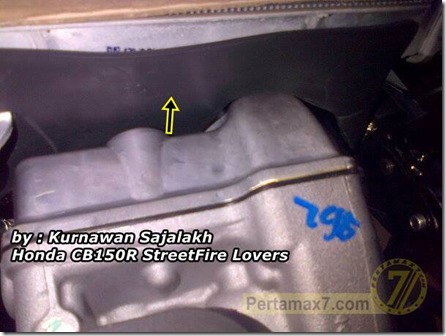 karet pelindung kipas radiator honda CB150R