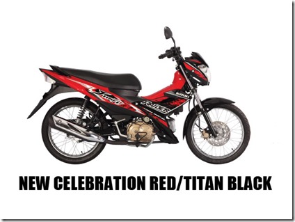 Suzuki Raider J 115 F  new-celebration-red