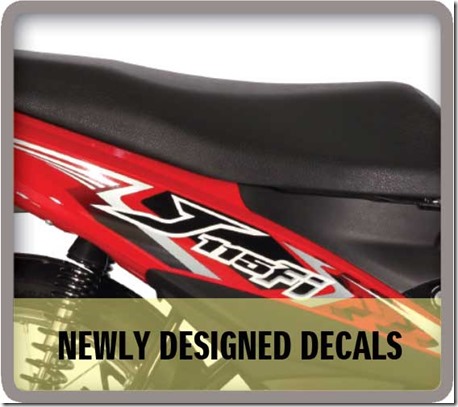 Suzuki Raider J 115 Fi decal