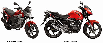 verza vs gs150r body