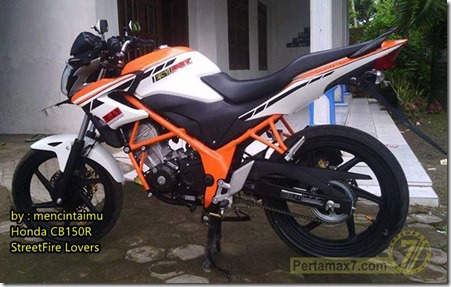 honda Cb150R modip striping