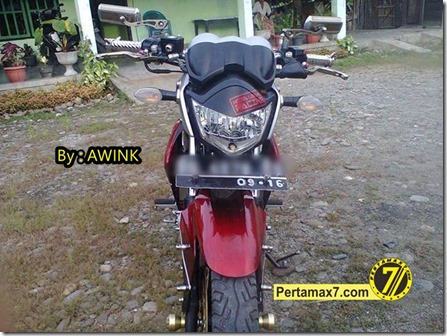 modifikasi yamaha vixion ful monel 1
