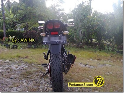 modifikasi yamaha vixion ful monel  2