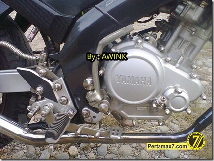 modifikasi yamaha vixion ful monel  4