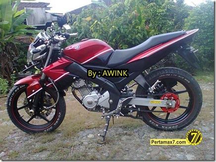 modifikasi yamaha vixion ful monel  5