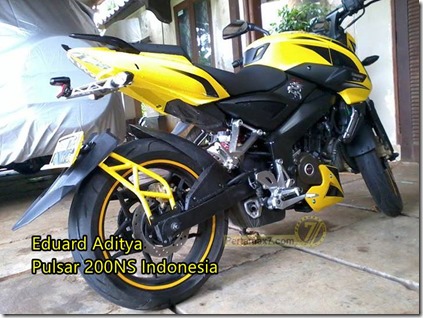 mud guard p200ns pakai spakbor belakang yamaha new vixion 2