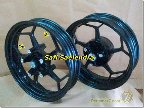 velg ninja dual front disk chemco