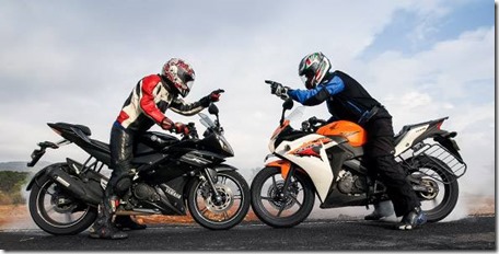 Yamaha R15 VS Honda CB150R