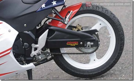 honda CB150R ala kawasaki Ninja 250 cilacap 2