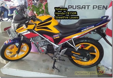 honda Cb150R modip repsol
