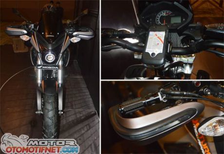 Modifikasi Honda New Megapro touring ala AHM 10