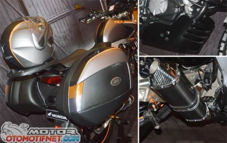 Modifikasi Honda New Megapro touring ala AHM 11