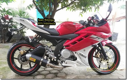 modifikasi Yamaha Vixion fairing R15 3 