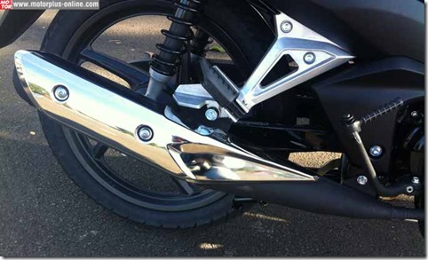 muffler honda new revo fi