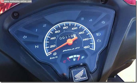 speedometer honda new revo fi