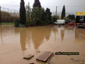 Tech 3 Yamaha workshop damaged by floods&nbsp;10