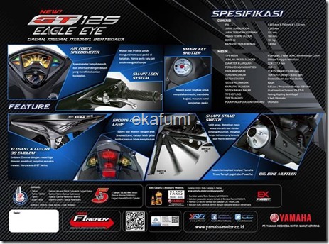 yamaha new GT 125 eagle Eye