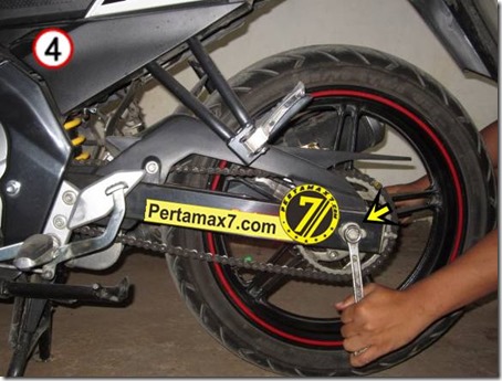 DIY stel rantai yamaha new v-ixion Lightning pertamax7.com  30