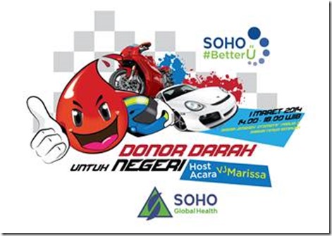 Donor Darah Untuk Negeri SOHO Global Health 1 Maret 2014