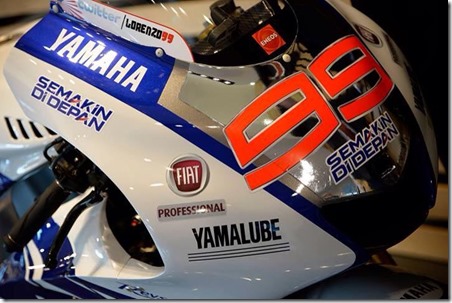 Fiat Professional on Yamaha Yzf-M1 Lorenzo 99