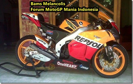 Modifikasi Honda Tiger menjadi Honda RCV213V