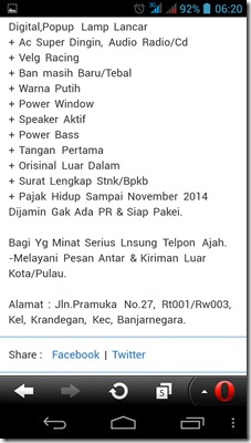 penipuan toko bagus mazda astina 3