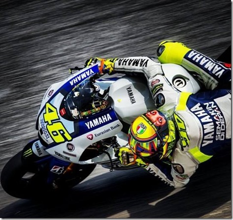 valentino rossi motogp test sepang 2014