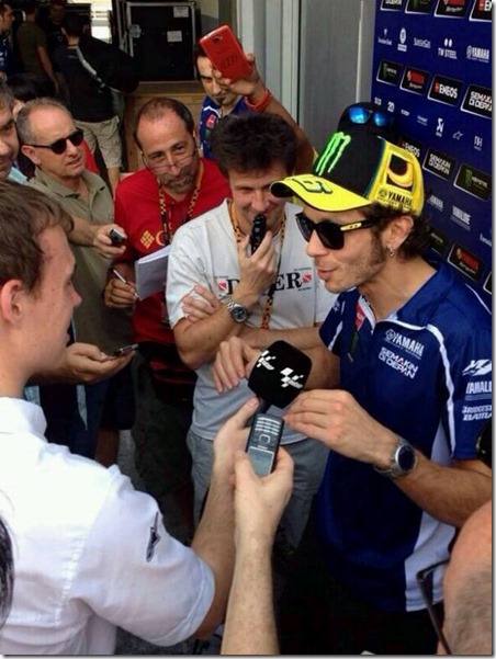 valentino rossi smile