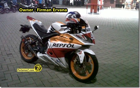 Yamaha New Vixion Modip YZF-R125 livery honda repsol Marquez 93 c