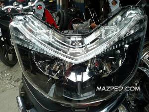 headlamp LED Honda PCX 150 lokal atau Honda Vario 150&nbsp;3