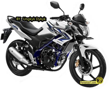 honda CB150R tralis biru