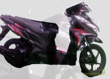 honda vario techno 125 facelift 2014 black