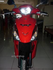Striping Yamaha Mio-J 2014 MERAH&nbsp;002