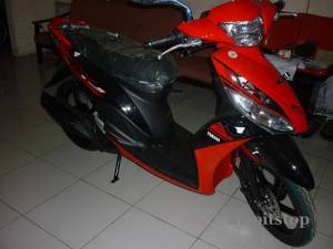 Striping Yamaha Mio-J 2014 MERAH&nbsp;004