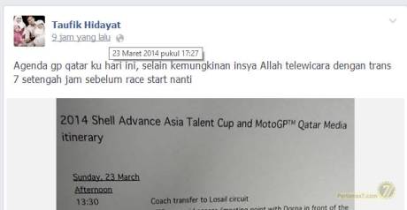 tmcblog telewicara dengan trans7 fb