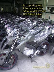 Yamaha New V-ixion menjadi kendaraan Dinas TNI&nbsp;1