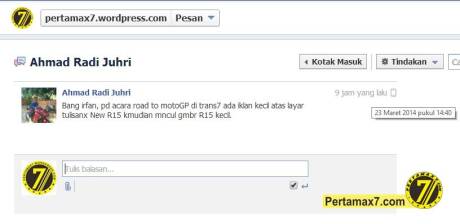 Yamaha R15 Indonesia tampil di motogp 1
